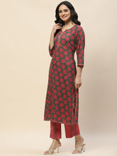 Printed Cotton Kurta Set